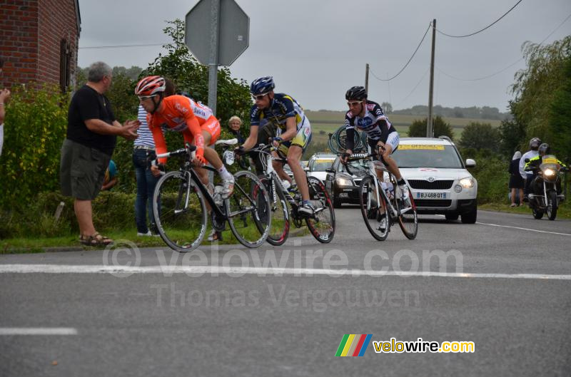 The breakaway in Les Quatre Bras