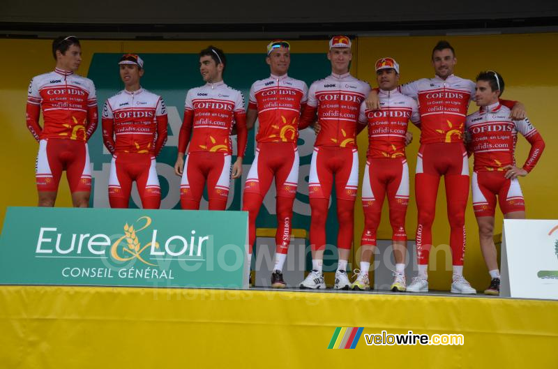 De Cofidis ploeg