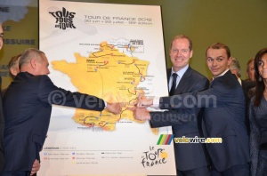 Annonay is on the map of the Tour de France 2012 (557x)
