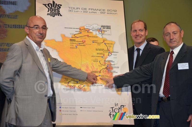 Saint-Paul-Trois-Châteaux is on the map of the Tour de France 2012