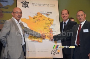 Saint-Paul-Trois-Châteaux is on the map of the Tour de France 2012 (571x)