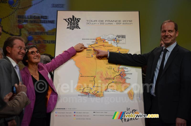 Rouen est sur la carte du Tour de France 2012