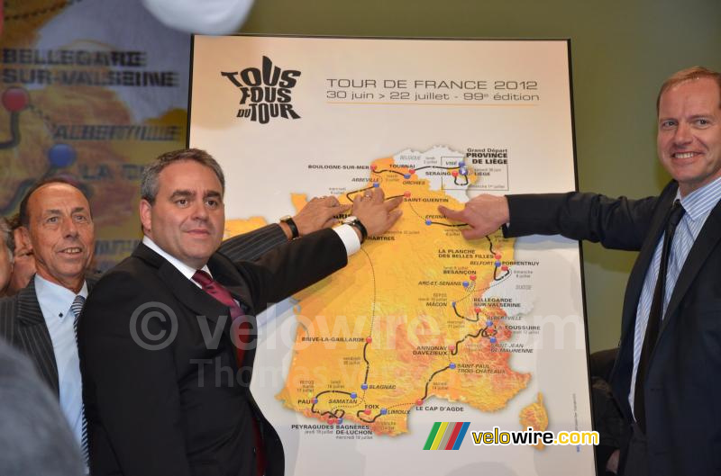 Saint-Quentin is on the map of the Tour de France 2012