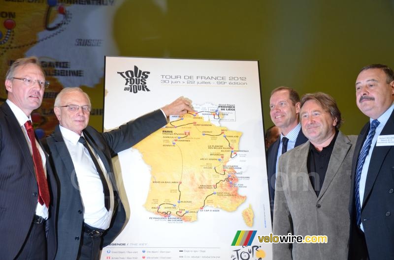 Tournai is on the map of the Tour de France 2012