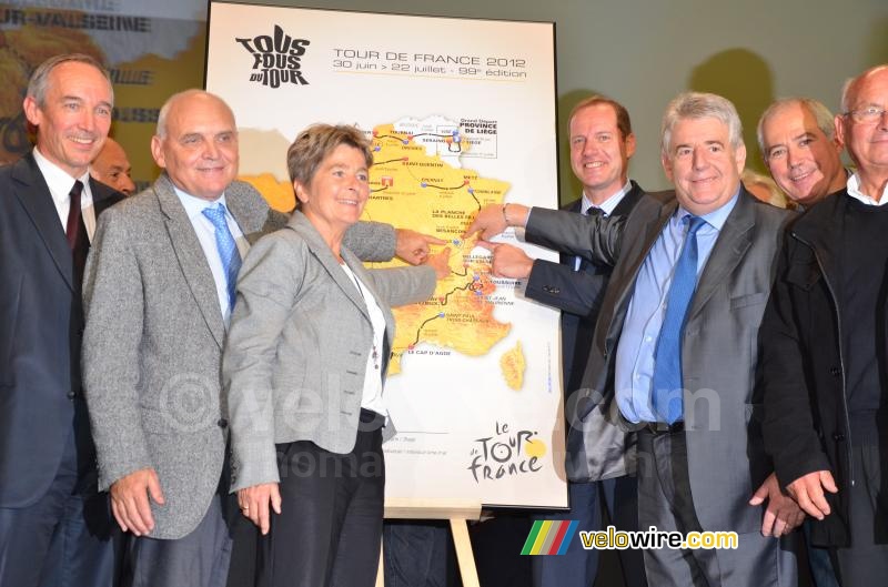 Besançon is on the map of the Tour de France 2012