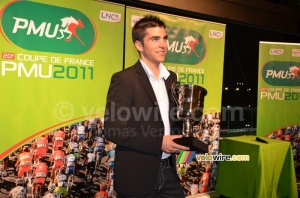 Tony Gallopin (Cofidis), winner of the Coupe de France PMU 2011 (784x)