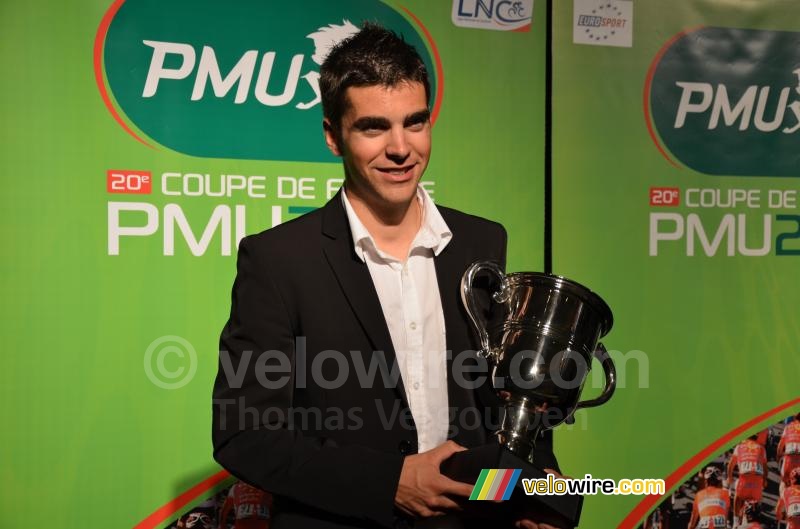 Tony Gallopin (Cofidis), winner of the Coupe de France PMU 2011 (2)