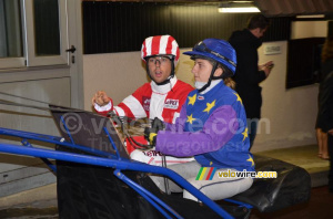 Sylvain Georges, au départ de la course aux chevaux (449x)