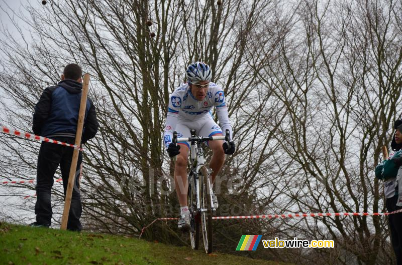 Jérémy Roy (FDJ) al snel aan kop