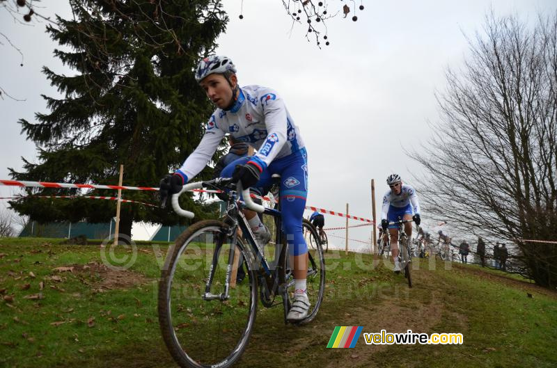 Nacer Bouhanni & Cdric Pineau (FDJ)