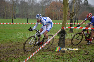 The eternal image of this race: Jérémy Roy ahead of Christophe Delamarre (625x)