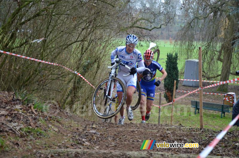 Jérémy Roy (FDJ) sur les marches