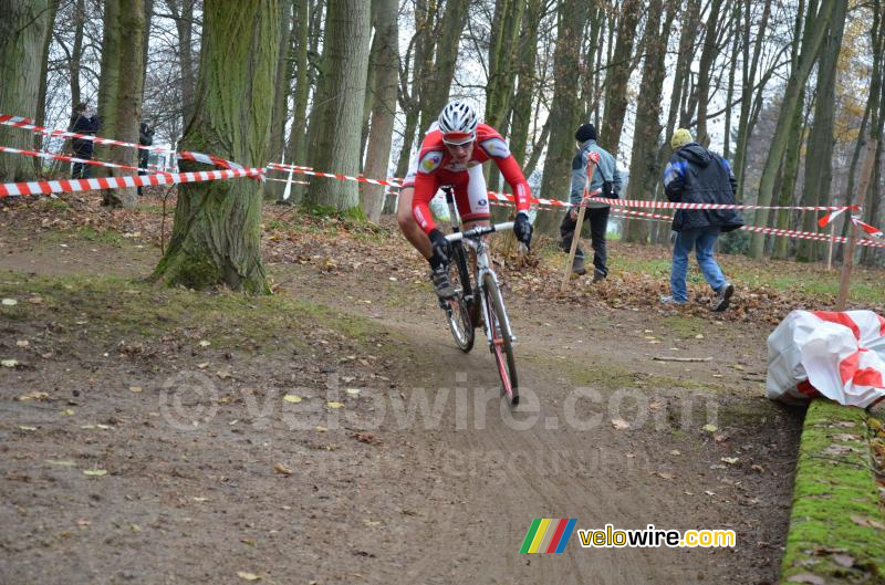 Arnaud Démare en plein virage