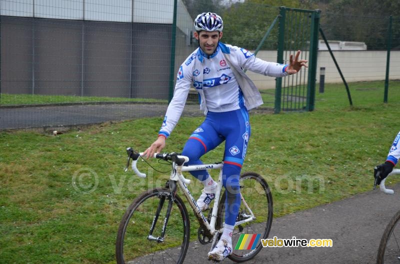Geoffrey Soupe (FDJ) after the race