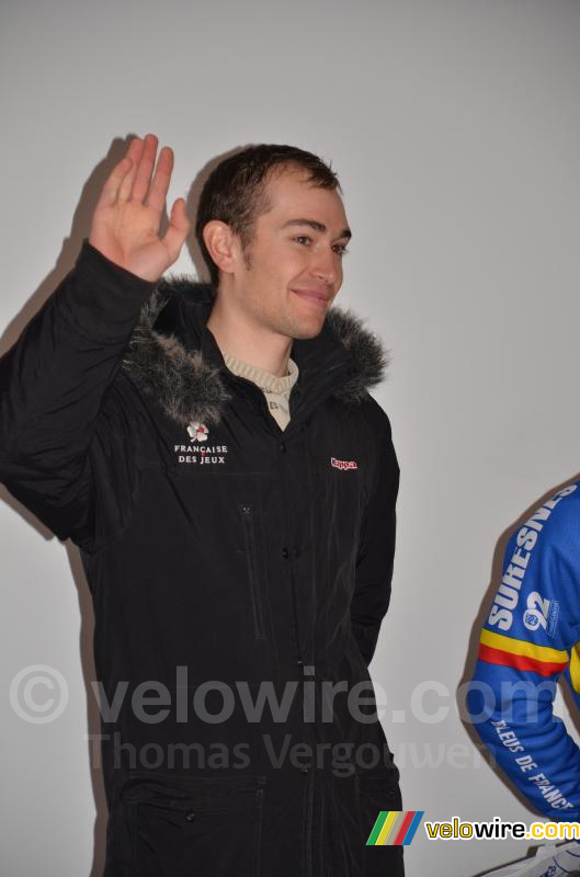 Jérémy Roy (FDJ) op het podium