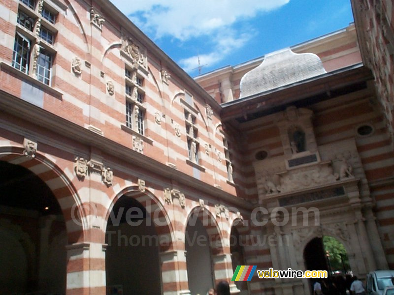 Toulouse - Le Capitole (gemeentehuis ; binnenplein)