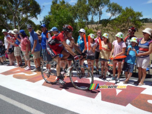 Alessandro Ballan (BMC Racing Team) / Willunga Hill (512x)