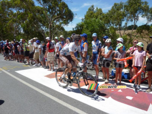 Boris Shpilevskiy (AG2R La Mondiale) / Willunga Hill (422x)