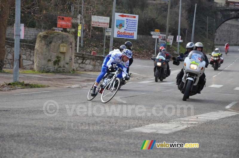 Rémi Pauriol (FDJ BigMat) leading