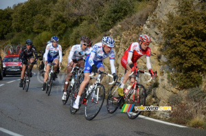 Le groupe de tête dans la montée du Col de l'Espigoulier (633x)