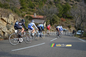 The breakaway in the climb of the Col de l'Espigoulier (3) (326x)