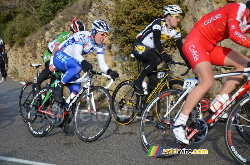 Cdric Pineau (FDJ BigMat) op de Col de l'Espigoulier