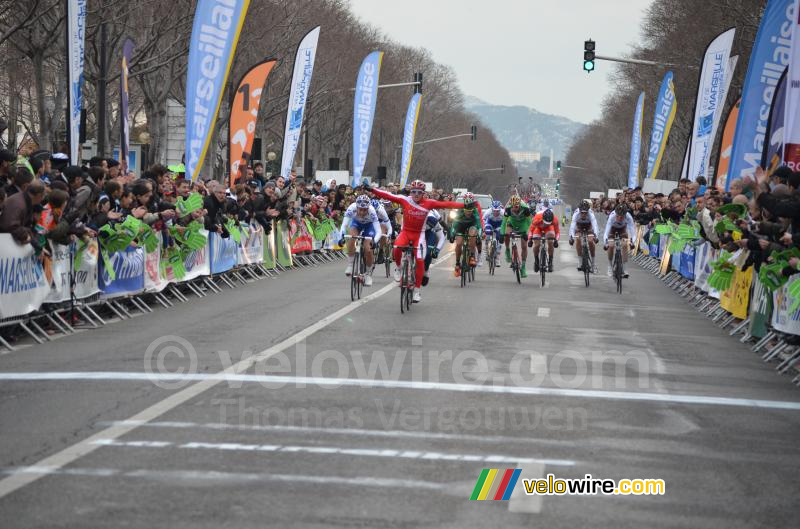 Samuel Dumoulin (Cofidis) wint La Marseillaise (1)