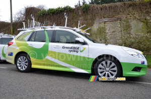 The car of the GreenEDGE team (624x)