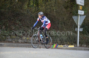 Olivier Kaisen (Lotto-Belisol) en échappée (550x)