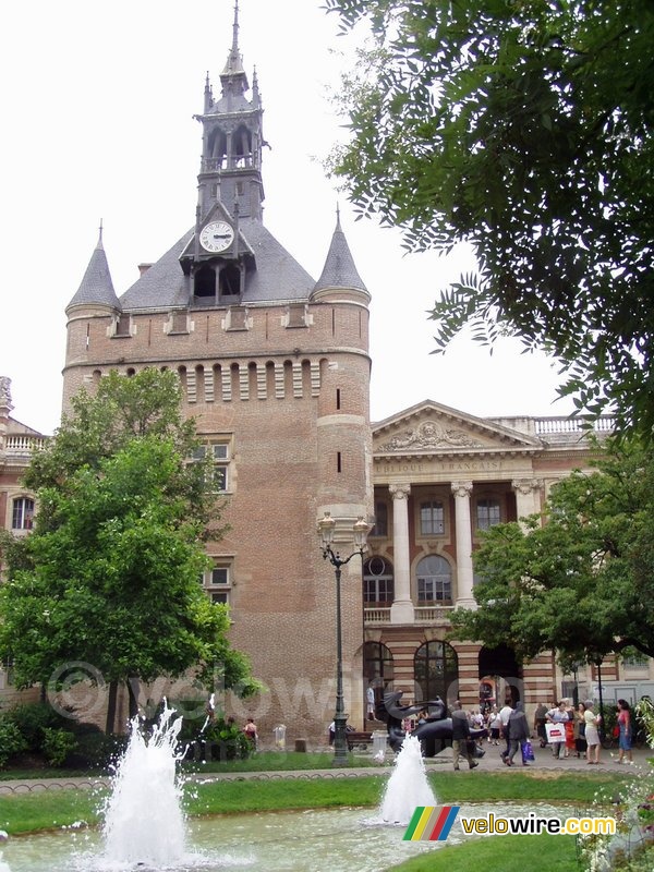 Toulouse: de 'Donjon' (stadstoren), tegenwoordig Office de Tourisme