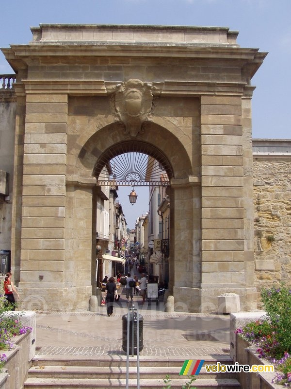 Carcassonne: city gate (new part of the city)