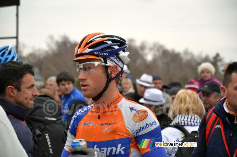 Mark Renshaw (Rabobank) na de finish