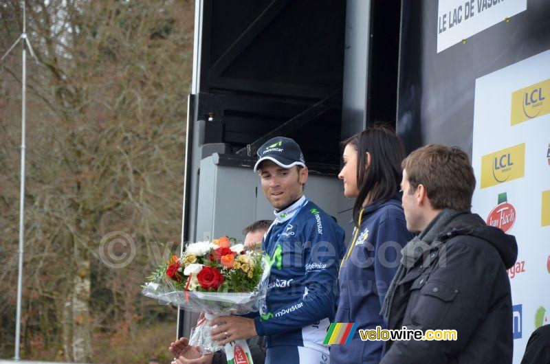 Alejandro Valverde (Movistar), vainqueur de l'étape