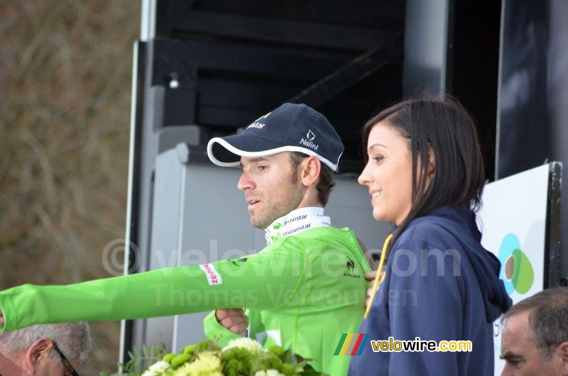 Alejandro Valverde (Movistar Team), groene trui