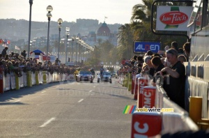 Thomas de Gendt (Vacansoleil) savours his victory from far (248x)