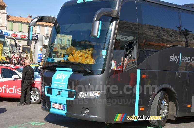 La collection de lions de Team Sky