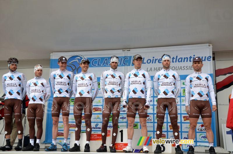 De AG2R La Mondiale ploeg