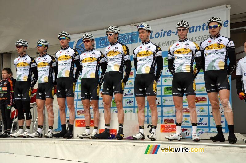 The Topsport Vlaanderen-Mercator team