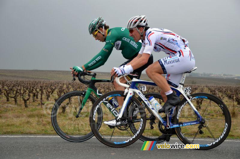 Karol Domagalski (Caja Rural) & Yannick Martinez (La Pomme Marseille)