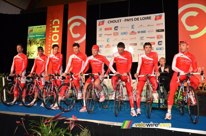 The Cofidis team