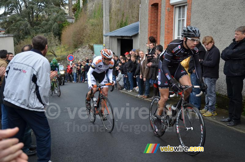 Benoît Jarrier looking for the points on the Côte de Bohardy