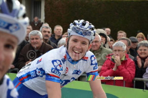 Arnaud Démare (FDJ BigMat), content avec sa victoire (403x)