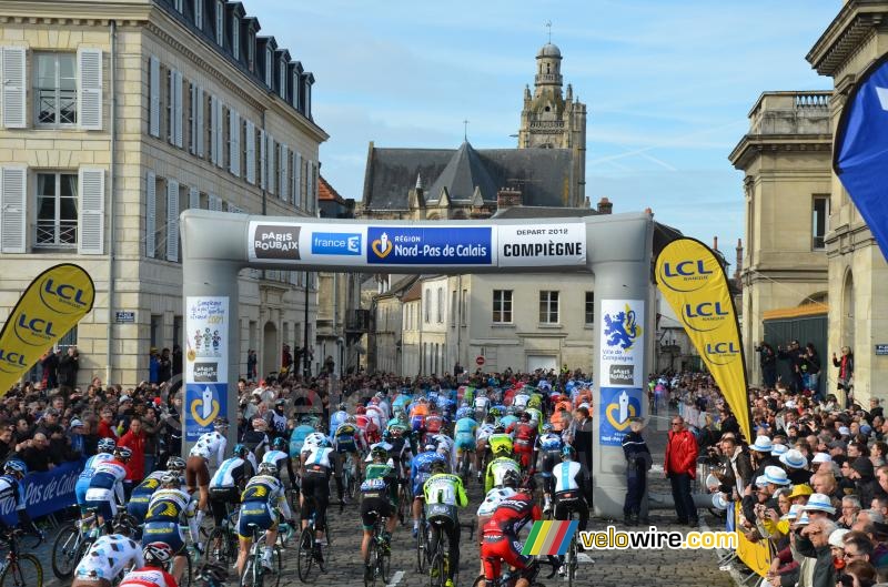 Paris-Roubaix has started!