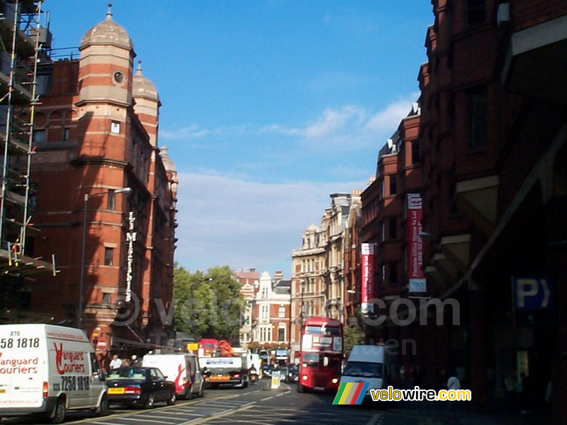 A typical street in London