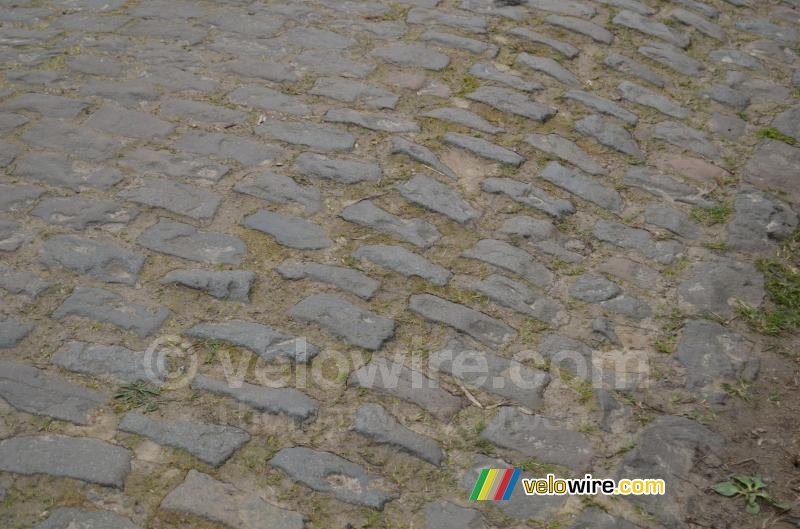 Cobbles with lots of space