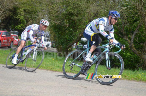 Jacek Morajko (Vacansoleil-DCM) & Clément Koretzky (La Pomme Marseille) (543x)