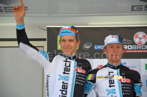 Guillaume Boivin & Ryan Roth (Spidertech), Spidertech best team (600x)