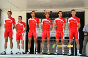 The Cofidis team (253x)