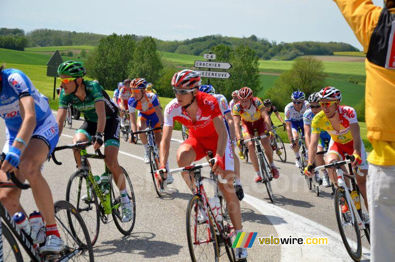 Rudy Molard (Cofidis) in de kopgroep