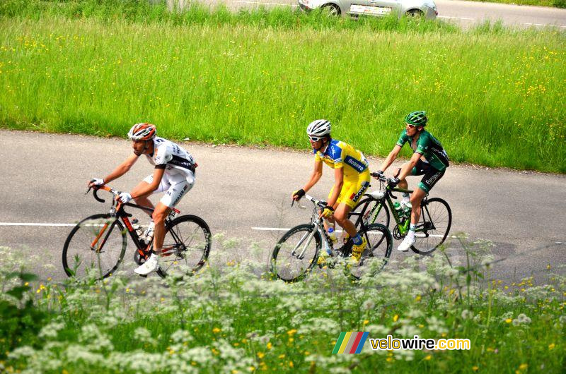 Sbastien Duret (Bretagne-Schuller), Aymeric Brunet (CR4C Roanne) & Vincent Jrme (Europcar)